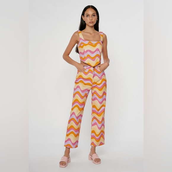 🩷🧡 DOLLSKILL - Swirly jeans 🧡🩷 - Picture 1 of 6